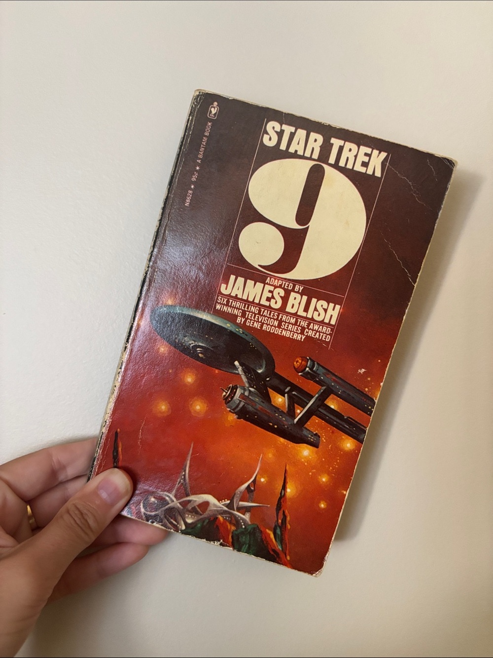 Star Trek 9 Paperback Book -  Cover by James Blish